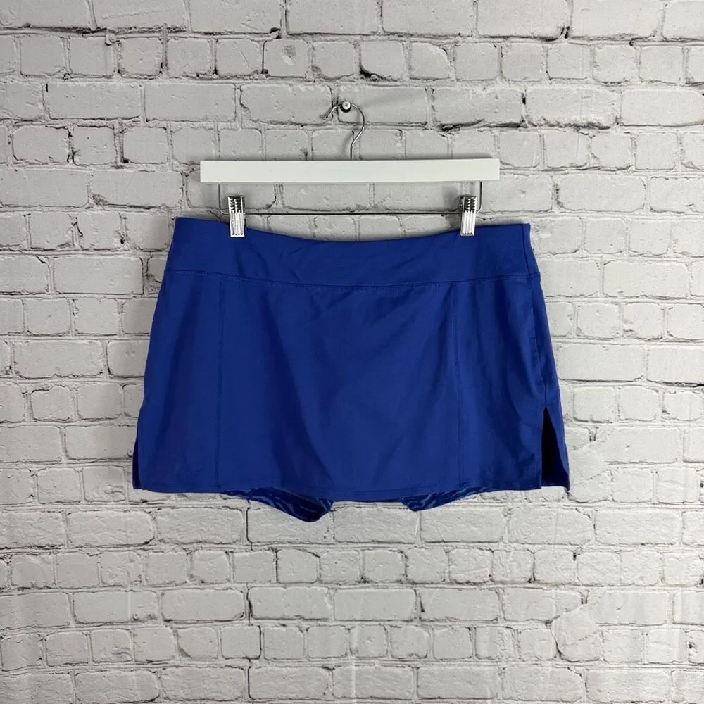 Lucy LUCYTECH Women's Periwinkle Blue Skort Large K